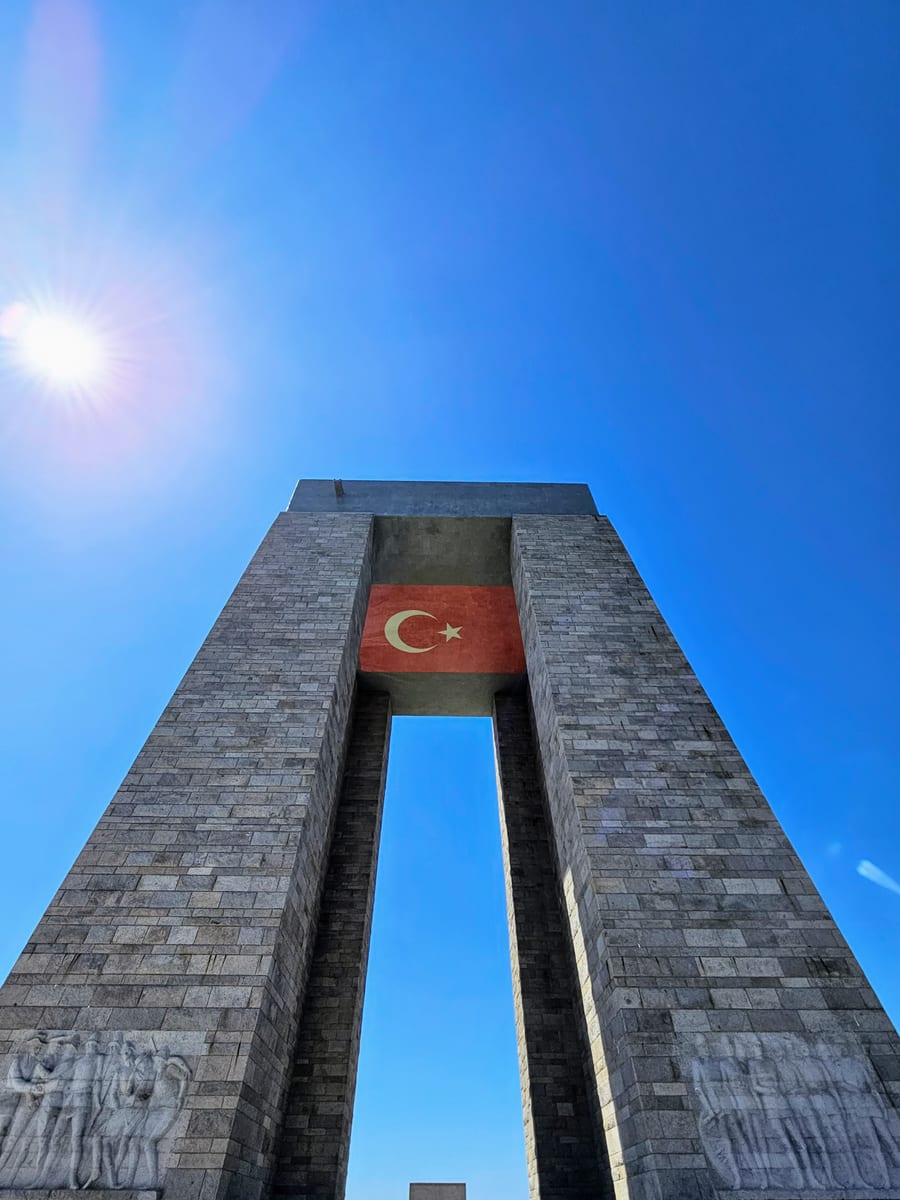 Çanakkale Şehitler Abidesi, Türkiye